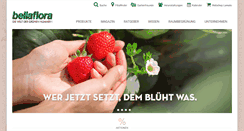 Desktop Screenshot of bellaflora.at