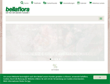 Tablet Screenshot of bellaflora.at